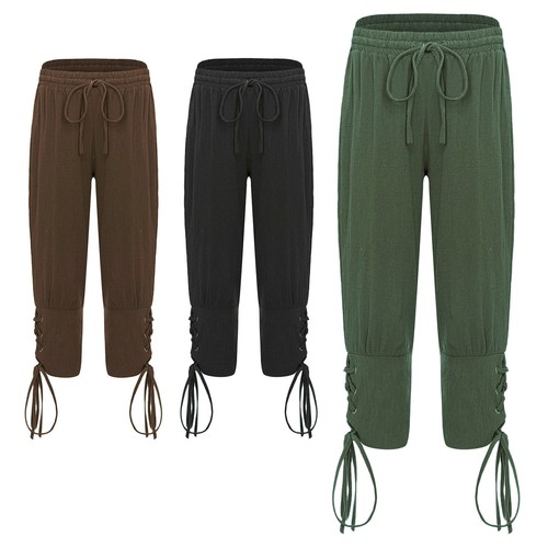 Pantaloni da pirata per bambini ragazzi Halloween Britches cosplay abbigliamento da club vestire - Foto 3 di 34