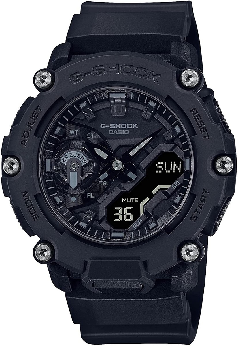 時計 G-SHOCK GA-2200BB-1AJF CASIO G-SHOCK GA-2200BB-1AJF Carbon Core Guard Analog Digital