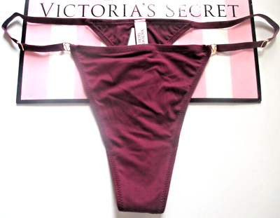 VICTORIA'S SECRET DREAM ANGELS Thong Panty S M L XL 2XL Maroon NWT