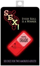 SEX - The Dice Game - Every Roll Is A Winner , 2 dice, NEW  FREE Shipping 