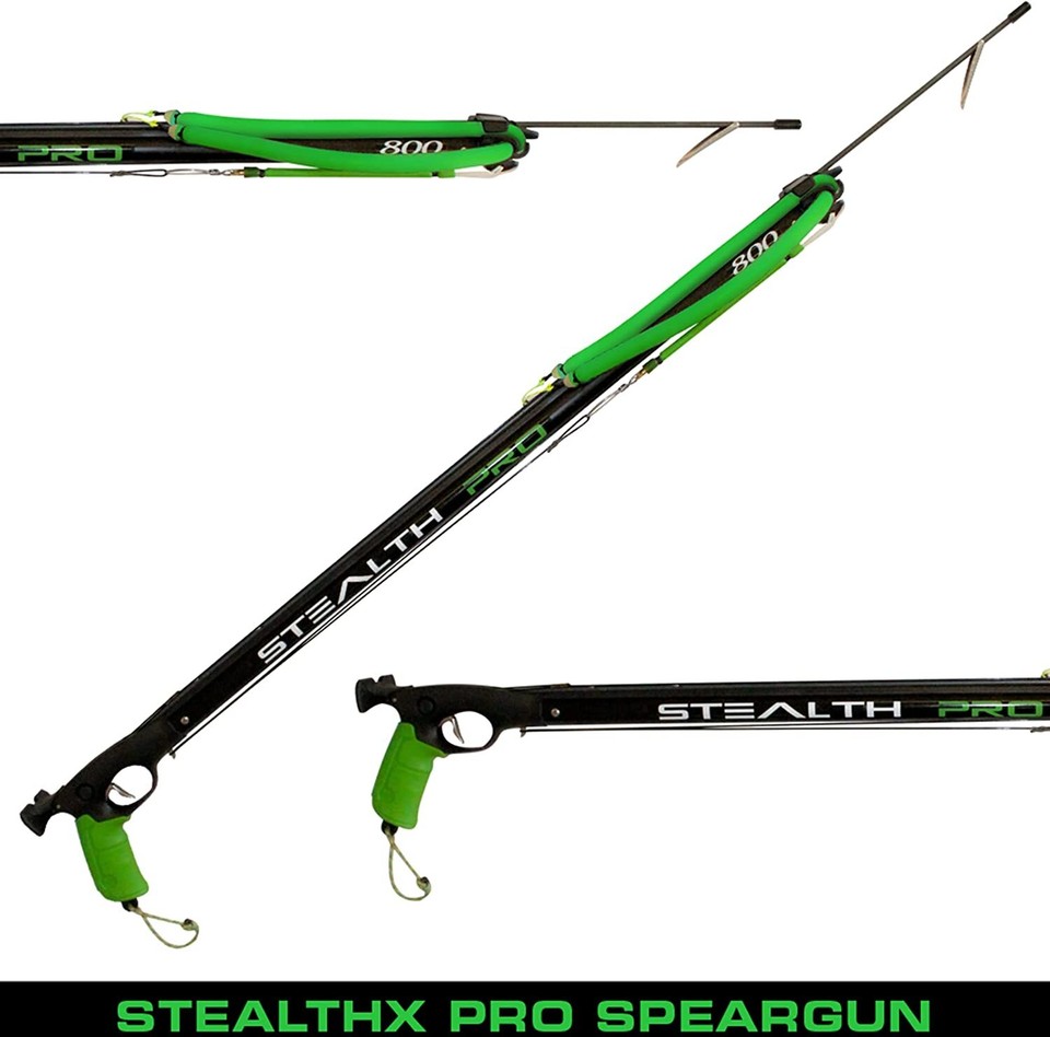80cm / 31 Inches Rabitech Spearguns Stealth PRO Speargun Spearfishing