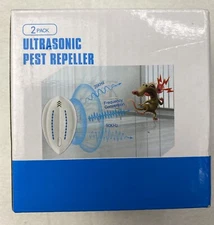 Ultrasonic Pest Repeller - 2 Pack