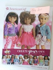 AMERICAN GIRL CATALOG  2017 JULY