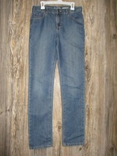 Boys Size 14 Place Skinny Blue Jeans Adjustable Waist