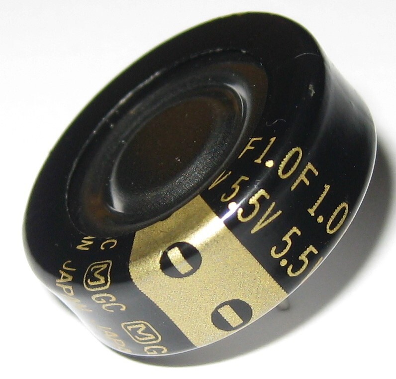 Supercondensateur De Cellules à Pièces De Monnaie Panasonic 1 F - 5,5 V - Foto 4