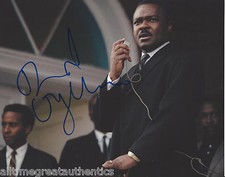 DAVID OYELOWO SIGNED AUTHENTIC 'SELMA' MARTIN LUTHER KING 8X10 PHOTO w/COA 