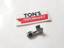 Steel Straight 180 degree Snap Crimp on Spark Plug Terminal with clip short 