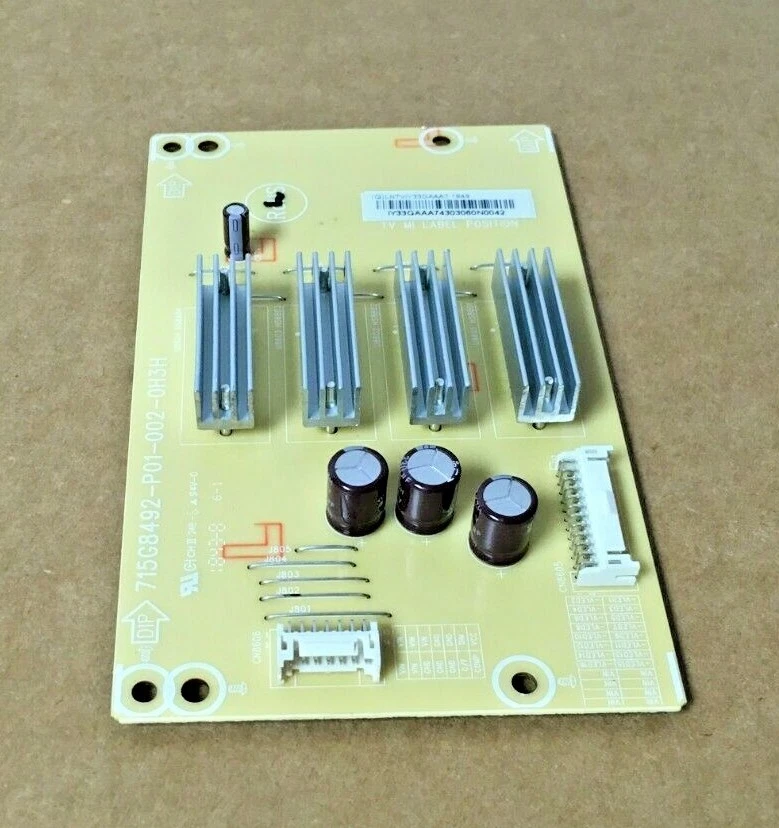 Power Supply Board for Sharp PN-UH501 50" 4K TV 715G8492-P01-002-0H3H - Image 2 of 3