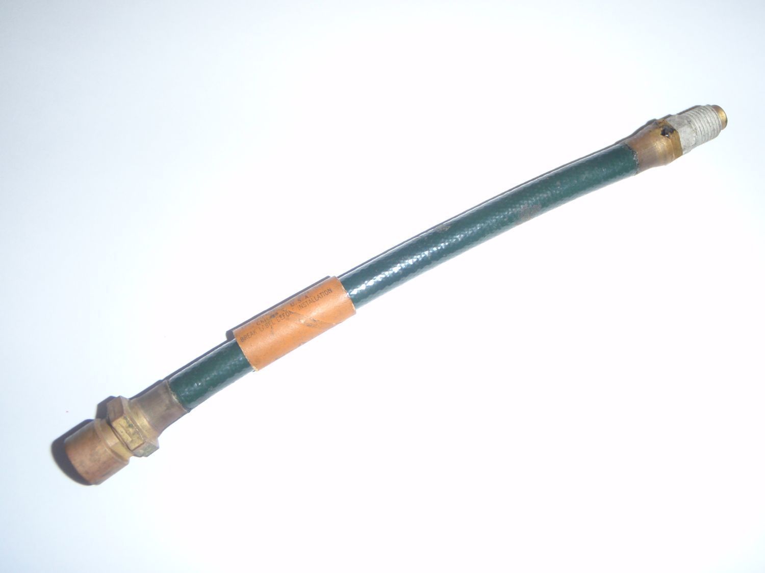 Flexible Fuel Pump Gas Gasoline Line Hose 35 36 Cadillac & LaSalle 1935