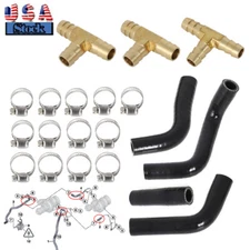 For BMW N63 X5 50iX 550i Turbo Coolant Line Repair Hose Kit E70 E71 E72 F15 F16