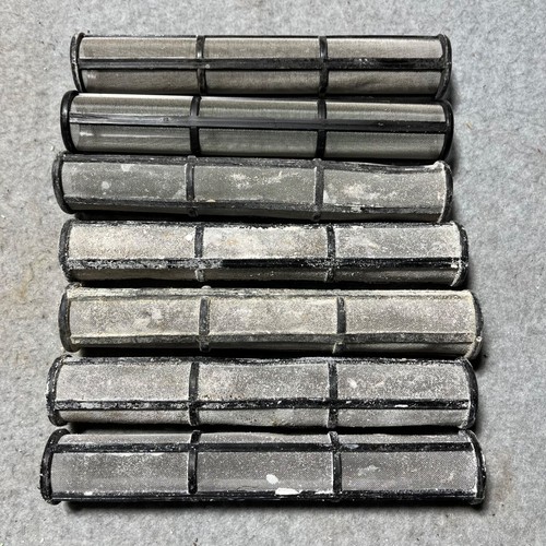7 PCs Paint Sprayer Gun Filter Mesh Replacement For Contractor Spray Gun