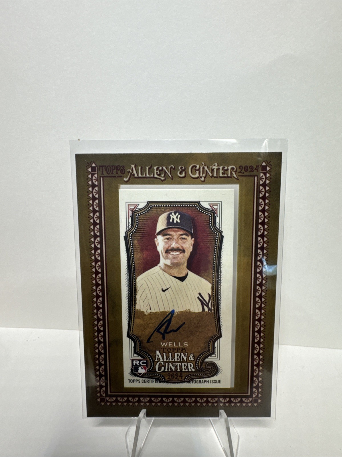 2024 Topps Allen & Ginter - Mini Baseball Autographs Austin Wells #MA-AW