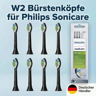 Philips Sonicare W2 Optimal White Schallzahnbürste 4 Bürstenköpfe Aufsteckbürste