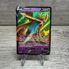 Zacian V 016/025 Celebrations Holo for sale online | eBay