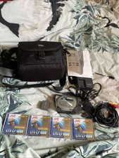 Panasonic VDR-D160 Handheld DVD-RW Camcorder Silver Tested