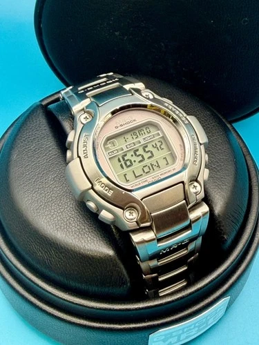 CASIO VINTAGE G-SHOCK  MRG-220-7 Stainless Steel Screwback Japan A 1998 boxed