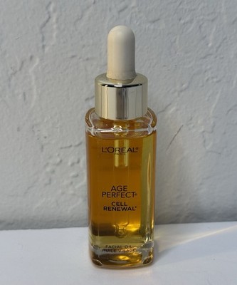 L'Oreal Age Perfect Cell Renewal Facial Oil Light 1oz Beauty Timeless  Self Care
