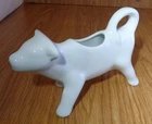 Home White Cow Porcelain Creamer
