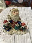 Santa With penguin Helpers Figurine From The 90’s — photo 1
