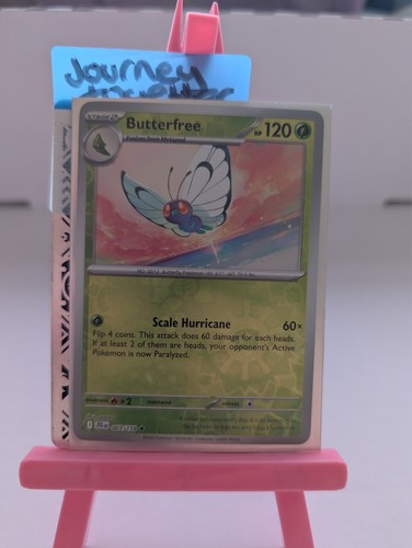 003/159 Butterfree Reverse Holo Rare Journey Together 2025 Pokemon