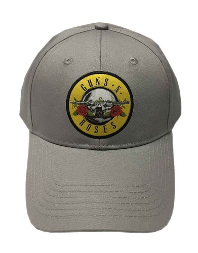 Guns N Roses Baseball Cap Circle Logo new Official Grey Strapback Size One Size