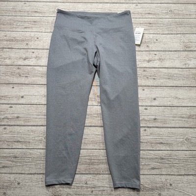 NEW Old Navy Elevate Leggings Women's XL Gray Go-Dry Compression Athletic Yoga