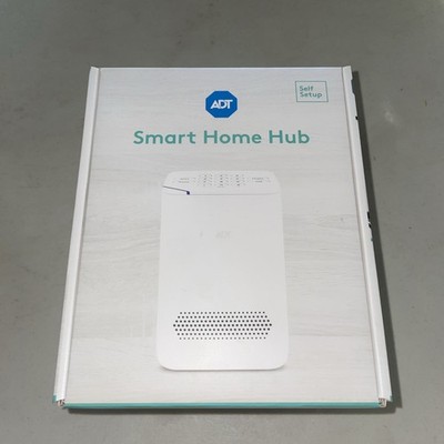 ADT Smart Home Hub Self Setup White S40LR1-01 Security Solution Wi-Fi Battery 