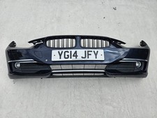 2014 BMW 3 SERIES F30 COMPLETE FRONT BUMPER IN BLACK PLEASE SEE ALL PICTURES