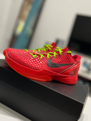 Size 5.5 - Nike Kobe 6 Protro Low Reverse Grinch