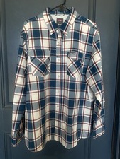 Wrangler Men's Long Sleeve Button-Up Shirt Size XL