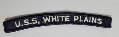 US Navy U.S.S. WHITE PLAINS Casablanca-Class Escort Carrier / Stores Ship Tab