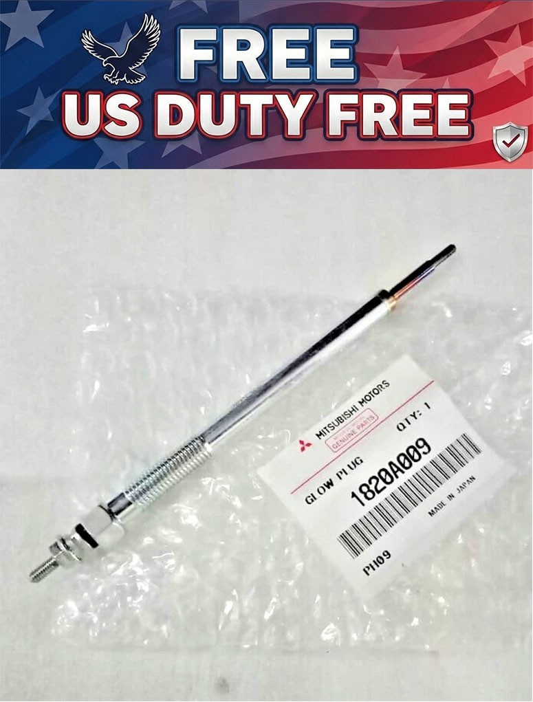 Genuine 4X Mitsubishi Pajero Montero L200 Triton Glow Plug Spark Plug 1820A009