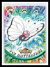 💥 BUTTERFREE 1999 Topps Pokemon TV Non Holo Animation 1st Series Blue Logo # 12