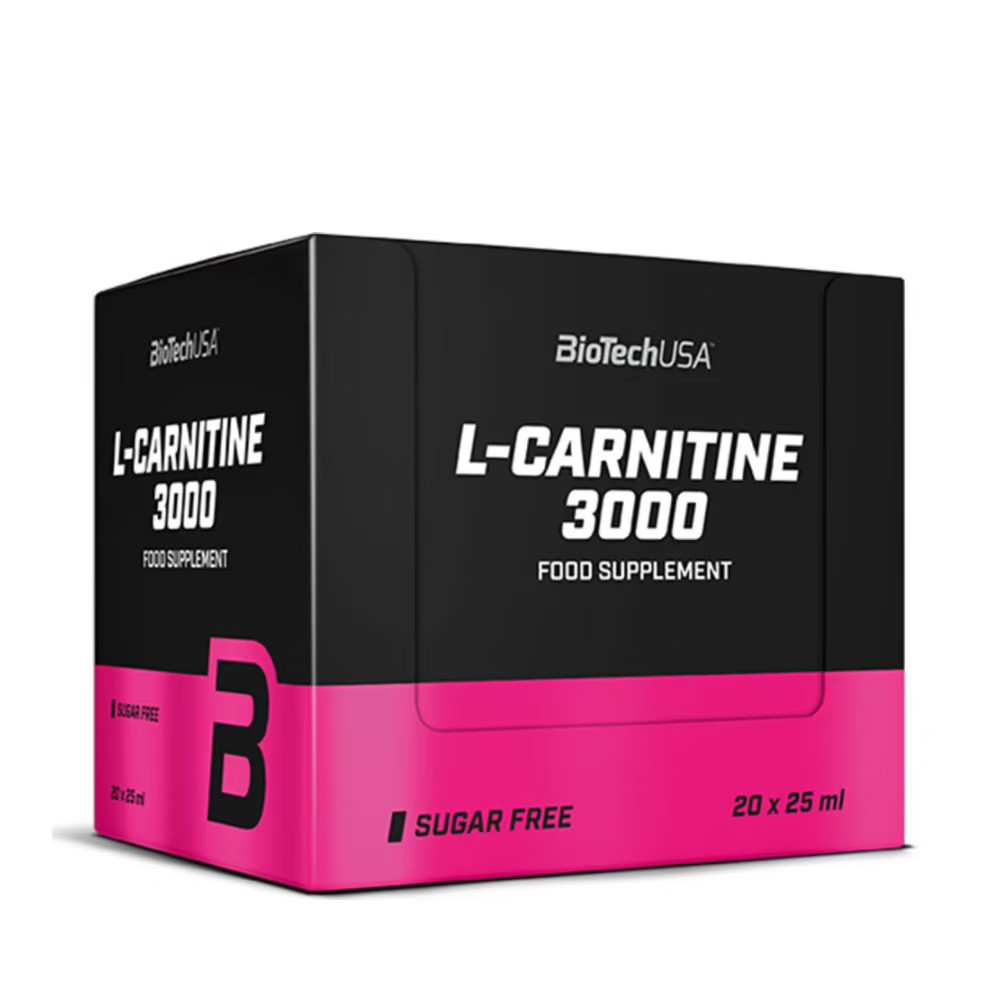 L-Carnitine 3000 en ampoules : l'allié minceur pour vos séances cardio