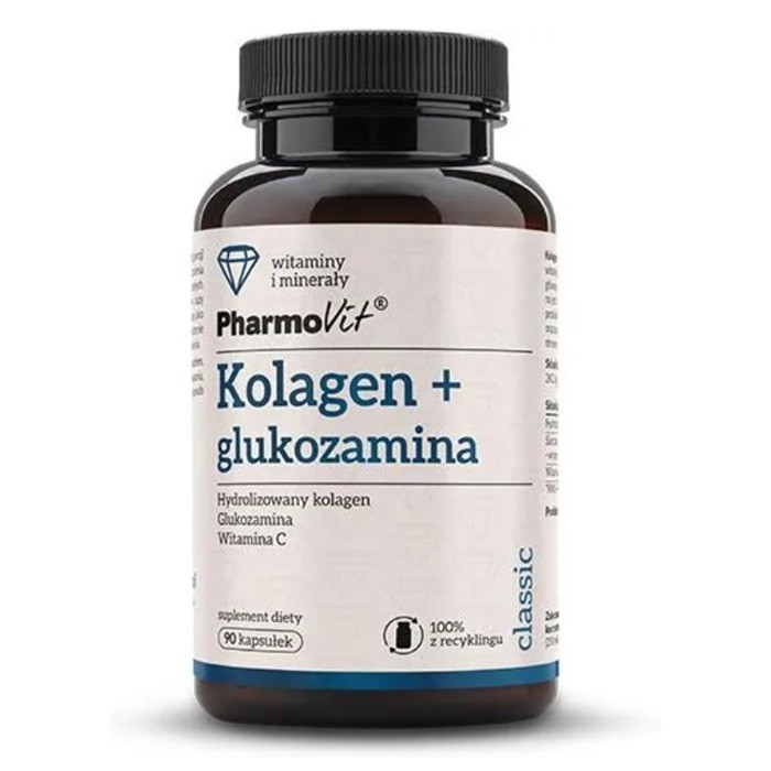 PHARMOVIT Collagen+Glucosamine 90 capsules