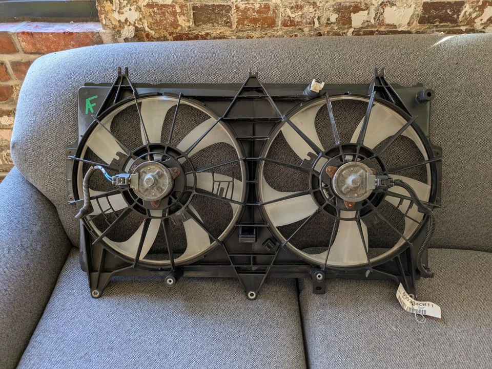 Ventilador de refrigeración radiador Suzuki Kizashi todos los modelos 2011-2013 OEM montaje completo  Foto 2 de 2