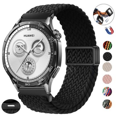 Braided Nylon Armband Für Huawei Watch GT6/GT5/GT4/GT3/GT2/2e 46mm 42mm 4 3 46mm