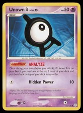 Unown [A] 65/130 Uncommon Diamond & Pearl Pokemon Lightly Played on eBay