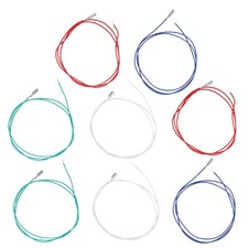  8 Pcs Phonograph Cord Cartridge Connection Wires Headshell Audio Leads