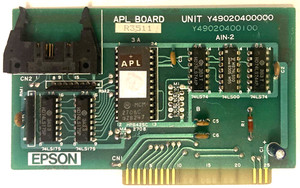 Epson Printer Interface Card Board with Cable for Apple II ][ Systems Vintage