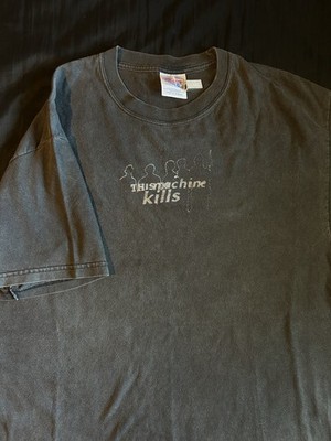 Y2K This Machine Kills Band Vintage Shirt Screamo Skramz Punk Steve Aoki Dim Mak