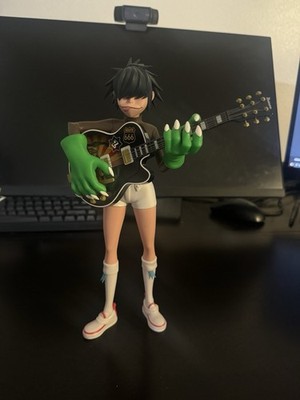Gorillaz Noodle Musician Guitar Figurine 11in Plastic Matte 3D Jamie Hewlett