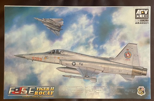 F-5E Tiger II ROCAF- 1/48 Scale AFV Club Unassembled Aircraft Kit#AR48S01