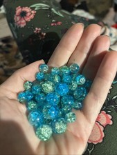 Assorted Glass Beads Two Sizes