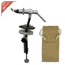 Aventik Lightweight Rotary Fly Tying Vise - Perfect for Travel & Beginners