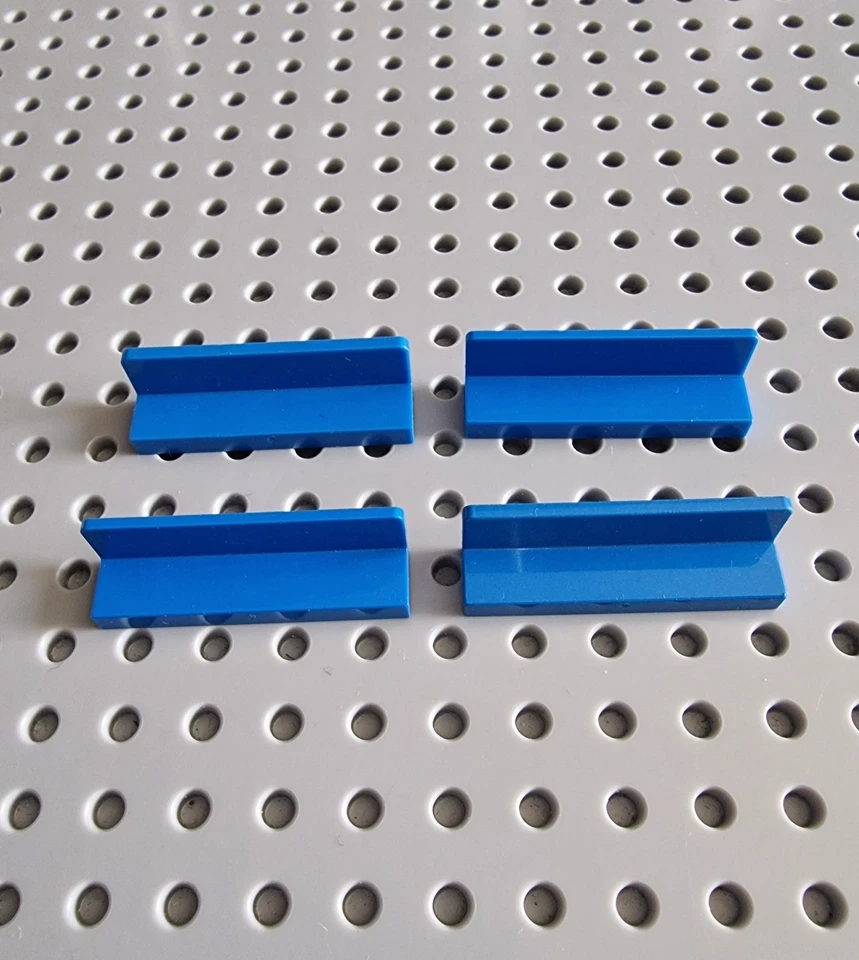 Lego Panel Sitzbank Wand 1x4x1 Blau Paneel 4 Stück 30413 43337 15207 A136 - Bild 1 von 1