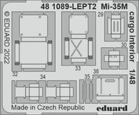 Mi-35M Cargo Interior - Zvezda - / 1:48 - Eduard 481089