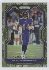 2020 Panini Prizm Camo Prizm 17/25 Marlon Humphrey #43 08lb
