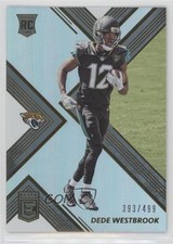 2017 Donruss Elite Rookies 393/499 Dede Westbrook #182 z6b