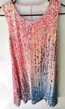 Unbranded Multicolor Tank Dress Small